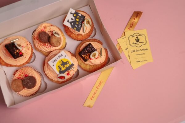 Sinterklaas cupcakes doos- vegan & glutenvrij Sinterklaas cupcakes doos- vegan & glutenvrij