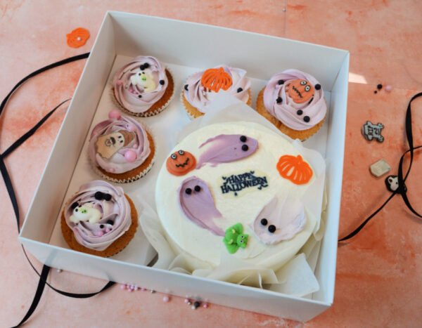 Bento cake en cupcakes, Halloween 2026 Bento cake en cupcakes, Halloween 2026