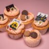 Sinterklaas cupcakes doos- vegan & glutenvrij Sinterklaas cupcakes doos- vegan & glutenvrij