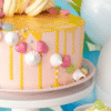 Workshop Candy Drip Taart